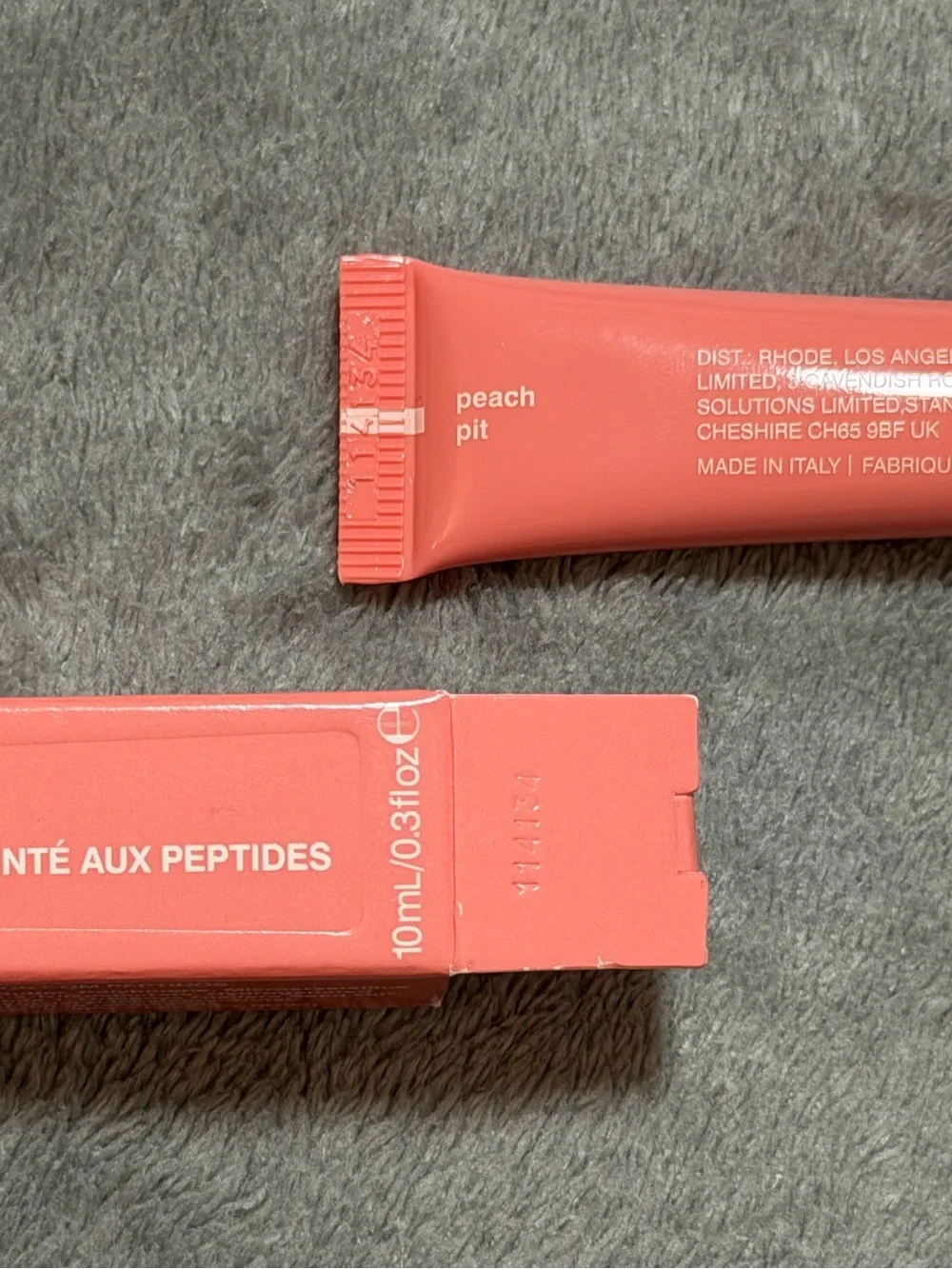 RHODE Peptide Lip Tint in Peach Pit Summer 2024 collection Limited Edition BNIB